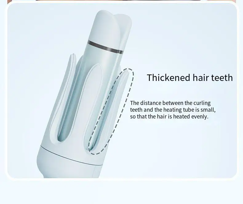 Rotary Hair Brush. Automatic Straight Dual-Purpose Curling Iron Lazy Artifact Fluffy Straight Hair Electric Curling Iron.