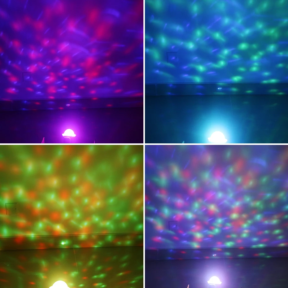 ALIEN Car USB Magic Ball DJ Disco Sound Active Party Strobe Light Apple USB Interface Holiday Atmosphere Decorations Effect Lamp 5