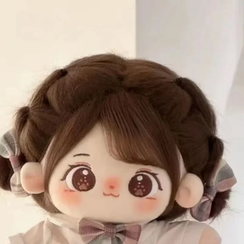 20cm Kawaii Anime Plush Doll Stuffed Customization Figure Miaomiao Cotton Doll Interchangeable Clothes Collection Birthday Gifts 5