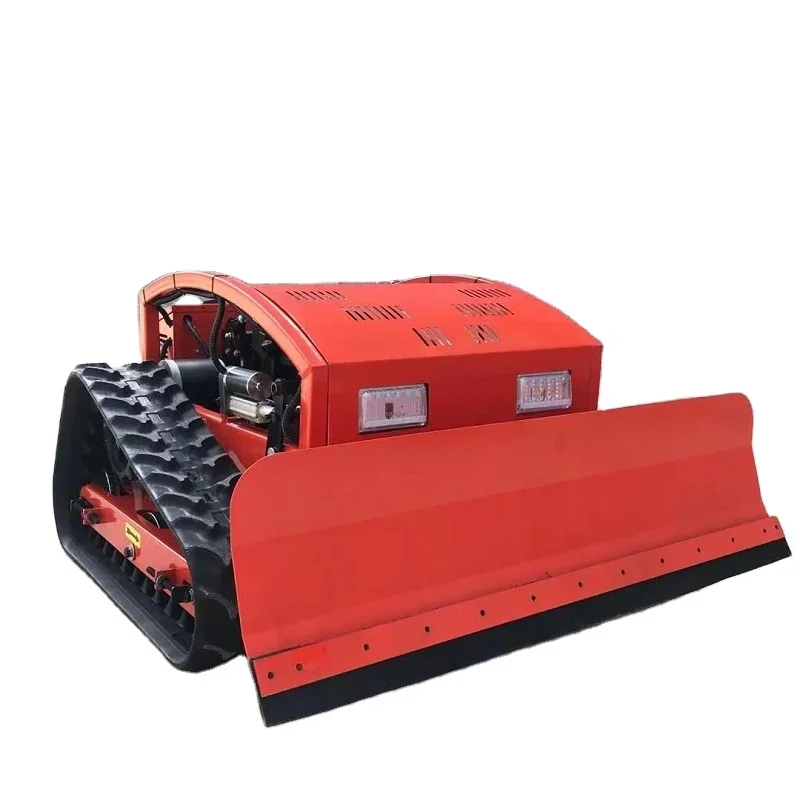 

new agriculture gasoline remote control lawn mower and robotic With snow shovel price