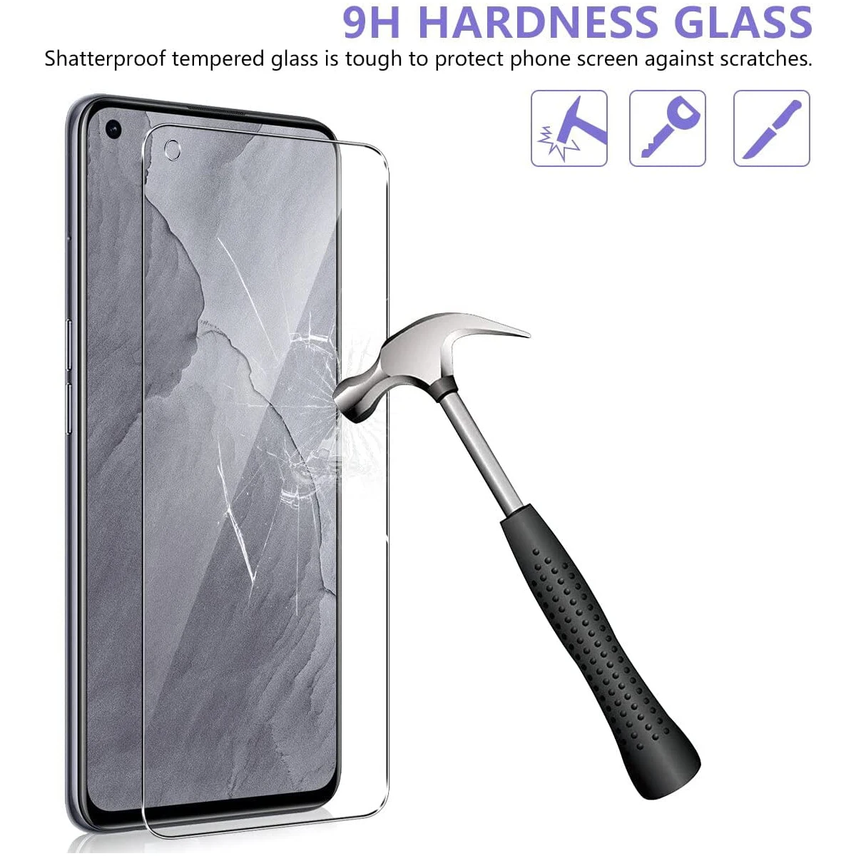 2/4Pcs Tempered Glass For Realme GT Master Edition Screen Protector Glass