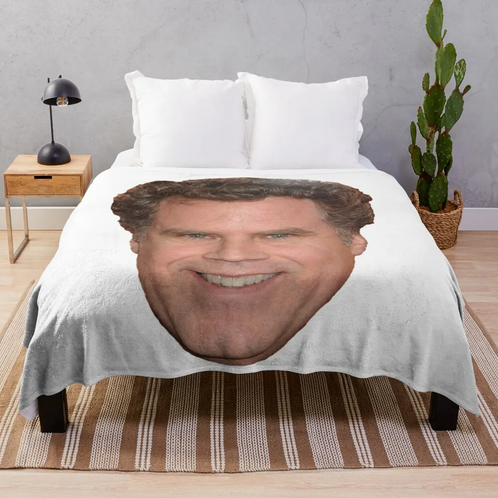 

Will Ferrell Throw Blanket christmas decoration Winter beds Loose Cute Blankets