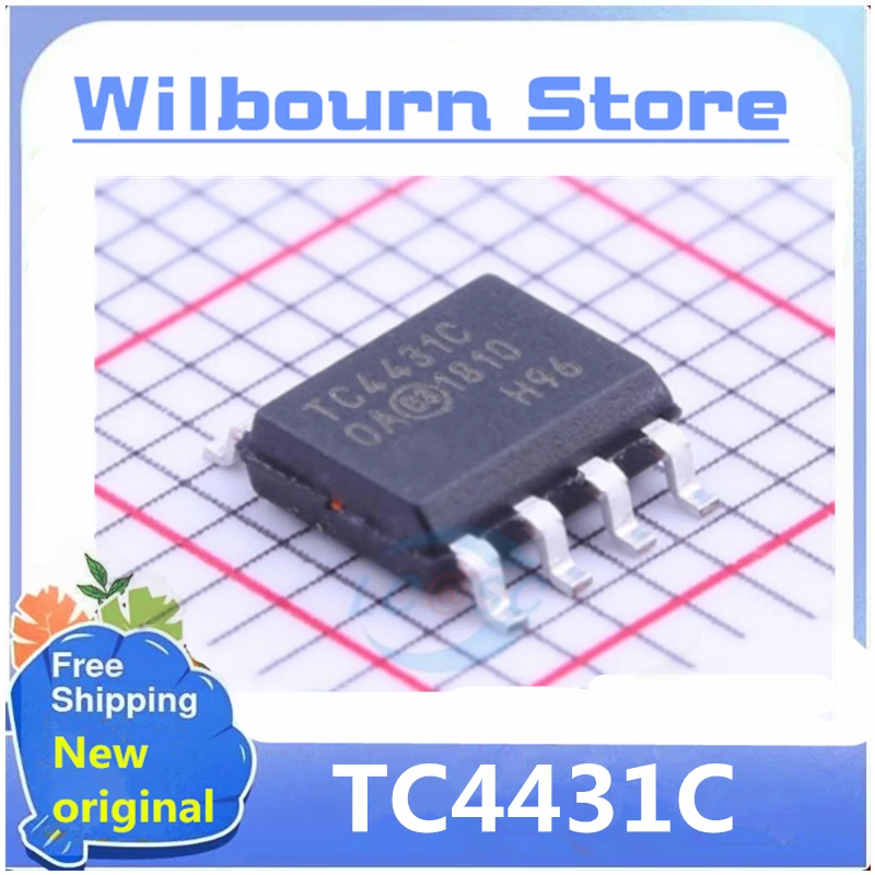 

10 шт./лот TC4431C TC4431COA TC4431 SOP8 в наличии