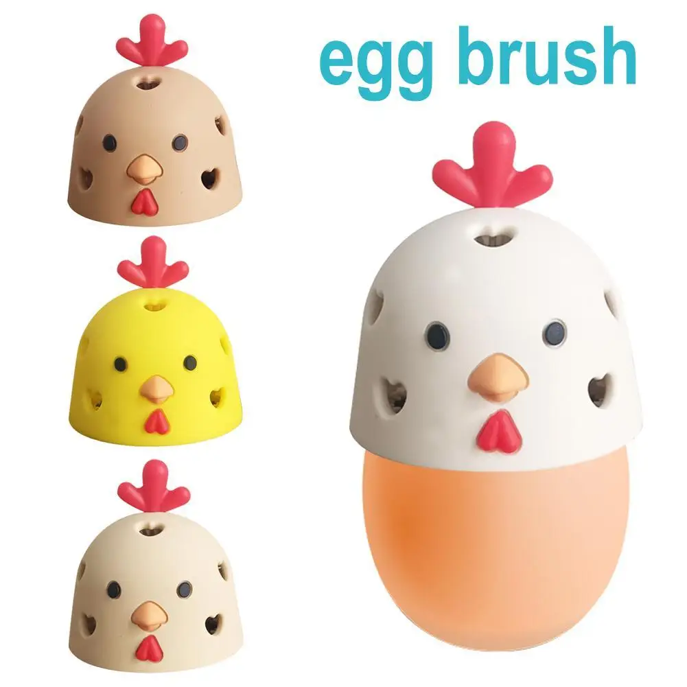 

Egg Brush Silicone Egg Washer Efficient Eggshell Cleaner Gentle Egg Cleaning Tool for Home Kitchen Farm