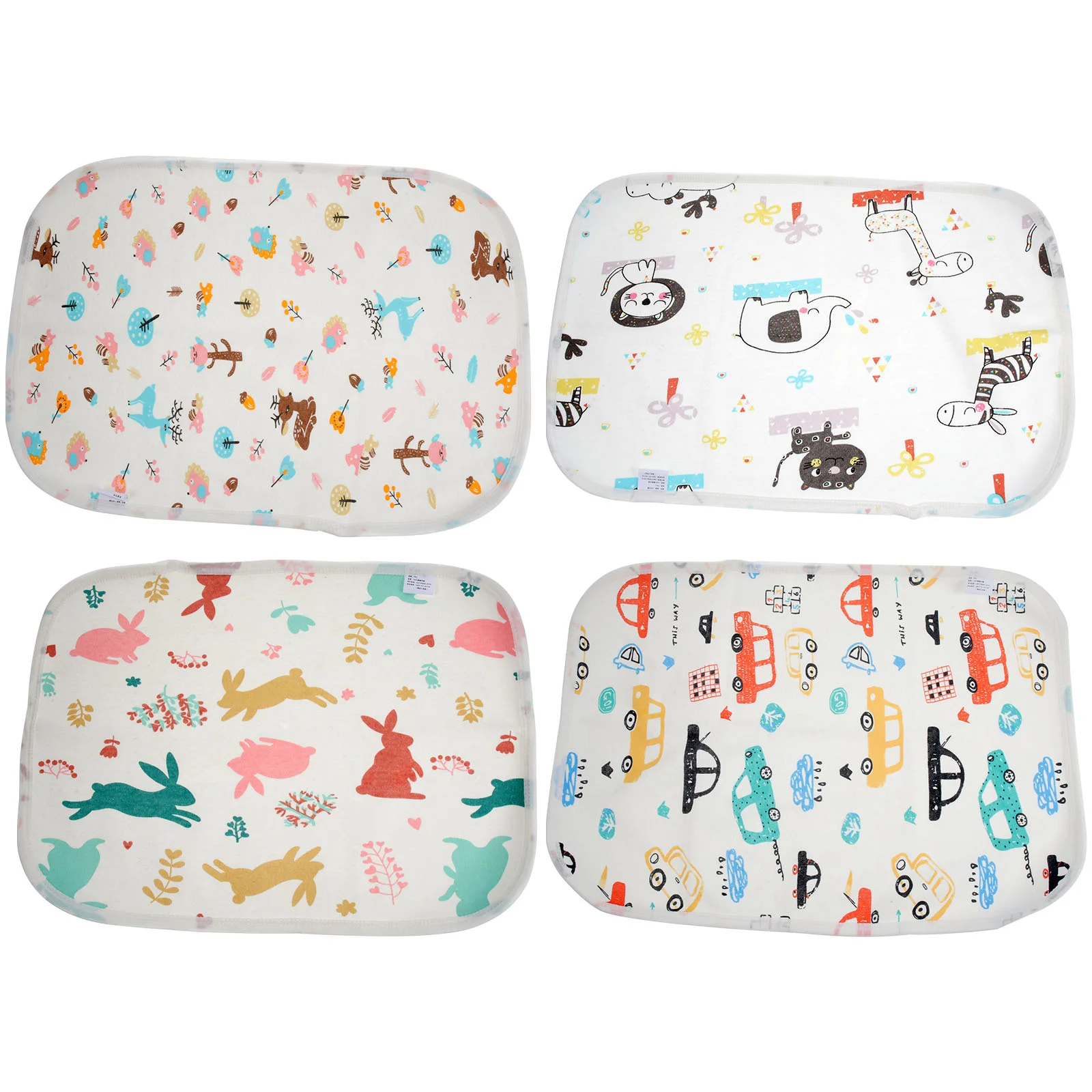 

4 PCS Foldable Matress Pee Mattress Baby Diaper Infant Bed Pad Stroller Liner Cot