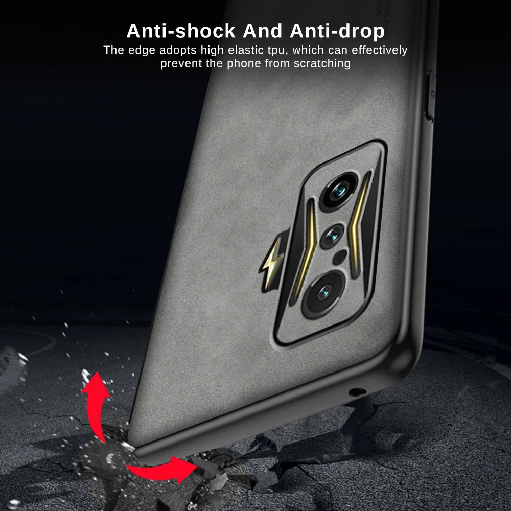 Lambskin Texture Leather Coque For Xiaomi Poco F4 GT Case Poko Poxo F4GT PocoF4 F 4 GT Camera Protect Silicone Shockproof Cover 5
