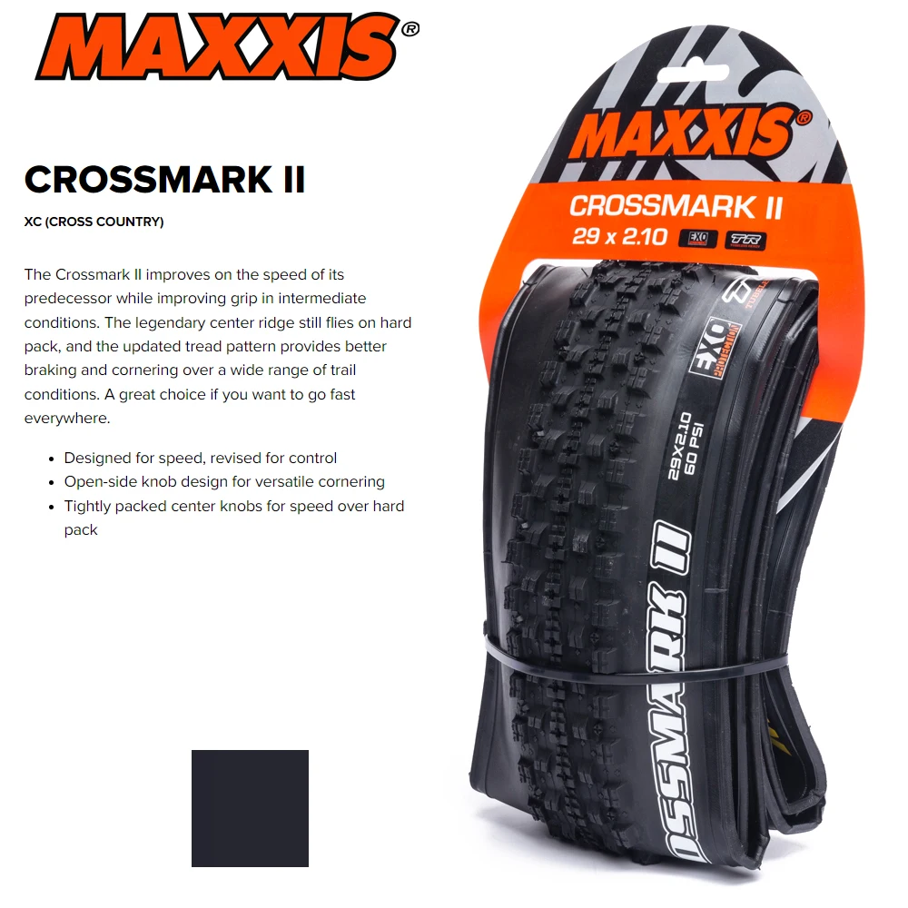 MAXXIS CROSSMARK Ⅱ (M344RU) 29x2.1 29x2.25 29er EXO TR TUBELESS