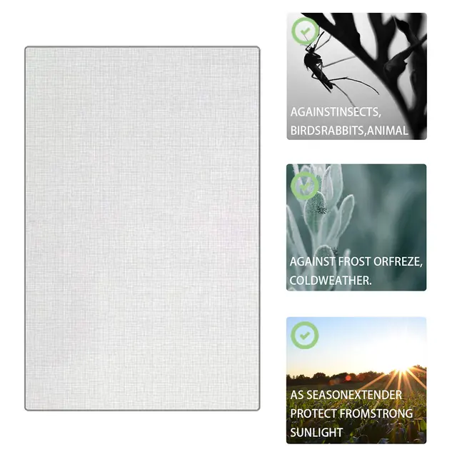 Alagút Kertészeti Hálókert Kerti Gyapjú Gyümölcs Zöldség Újrahasznosítható Növényvédő Borító Nem Szőtt Szövetfák - Image 4