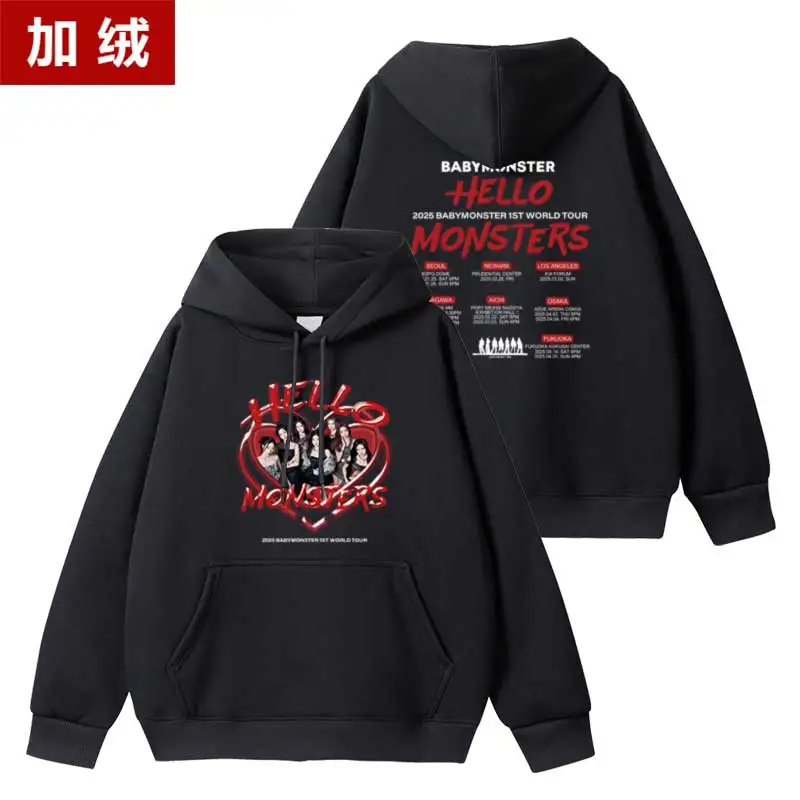 BABYMONSTER ワルツ LIMITED SWEAT パーカー M ④ BABYMONSTER フーディ パーカー スカイブルー M ソウルコン ワルツ