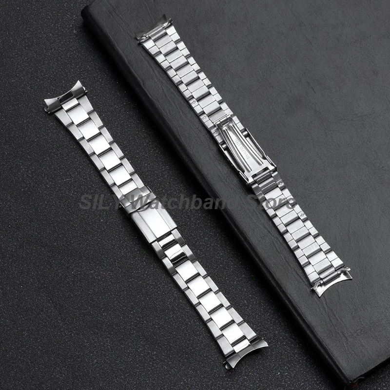 Universal Stainless Steel Folding Buckle Sports Watchband Strap