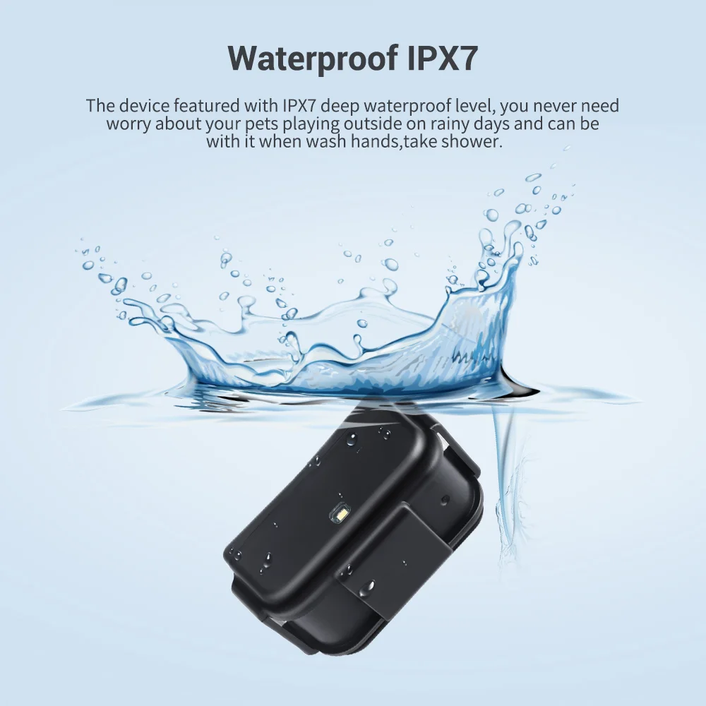 Pet GPS Tracker 4G 4000mah Long Battery Life Waterproof Dogs GPS Sound Light Tracking Hound Location Device MiCODUS MP50G