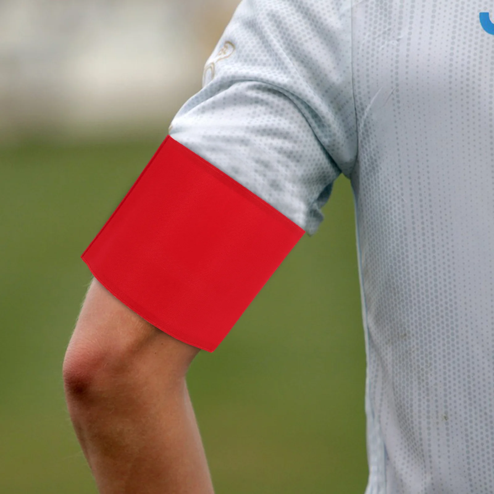 10 Pcs Duty Sleeves Flag Cotton Captain Armband Blank Adjustable Armbands Soccer