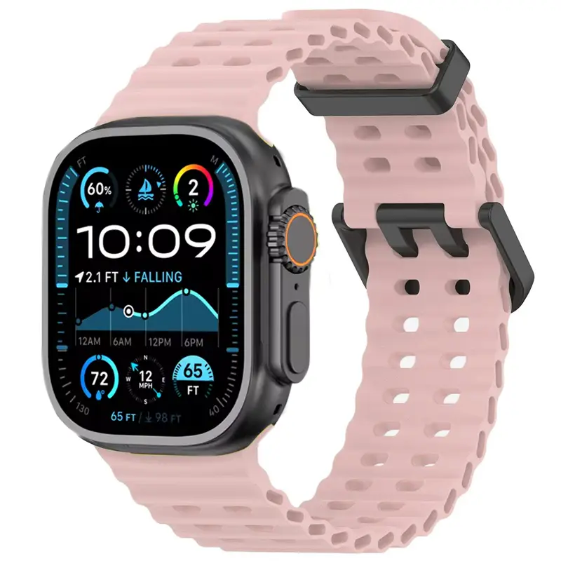 Ocean Strap For Apple Watch Band Ultra 3/2 49mm Series 11 10 46mm Sports Bracelet Wristband iWatch 9 8 7 6 5 SE 45mm 44mm Correa - Image 23