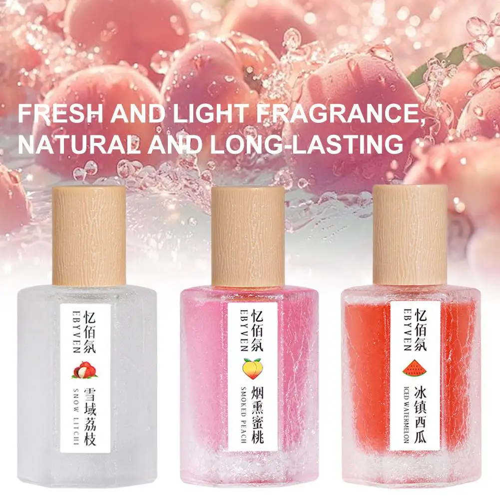 Natural Fruity Unisex Fragrance Sweet Watermelon Peach Litchi Eau De Toilette Fresh Charming Refreshing Women Scent Body Spray