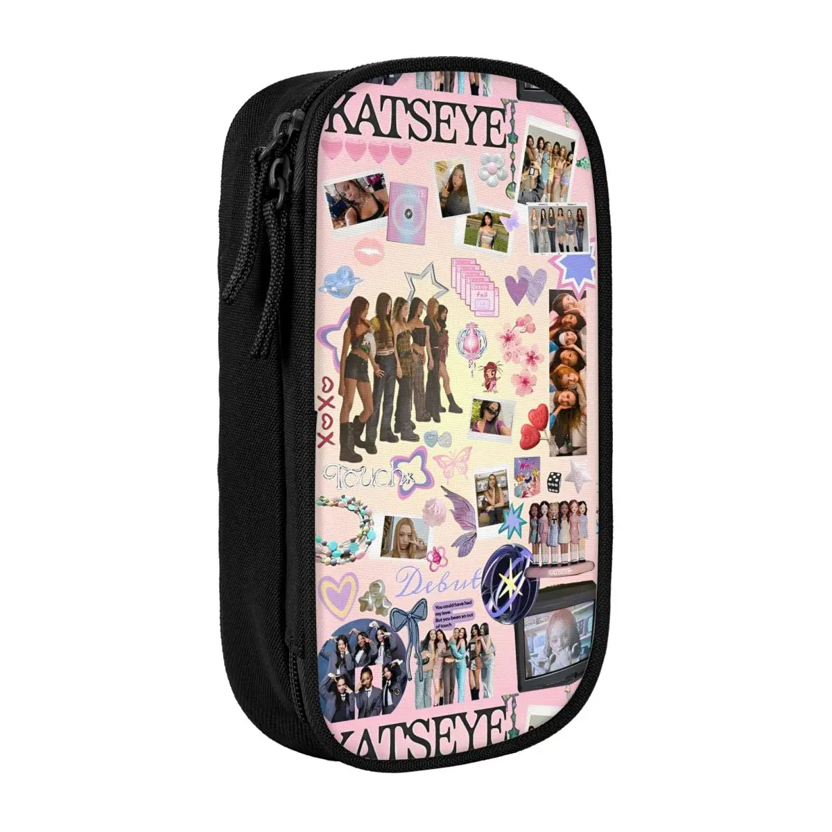 Katseye Kpop Music Pencil Case – Fun & Spacious Student School Gift