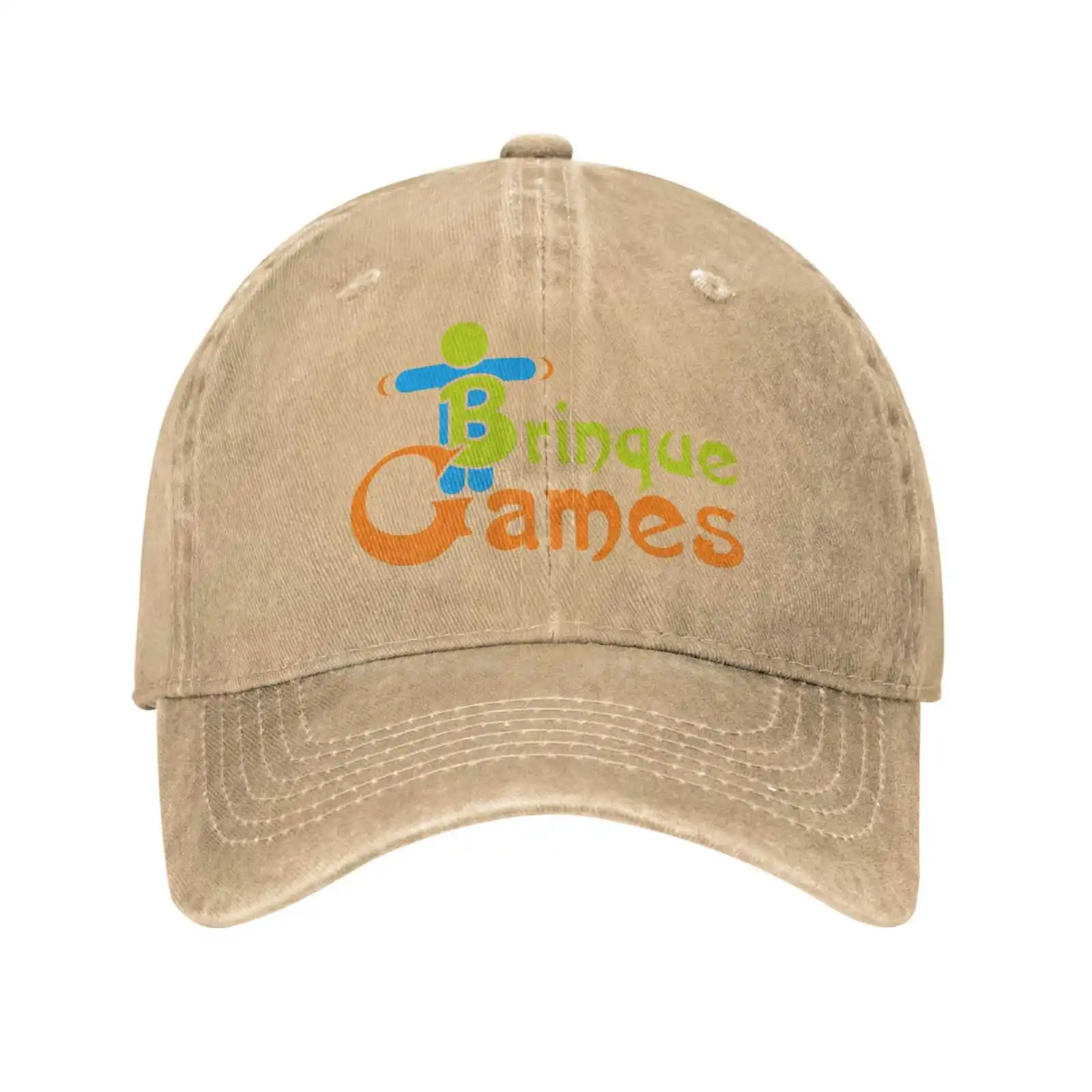 

Модная качественная джинсовая бейсболка Brinque Games с логотипом