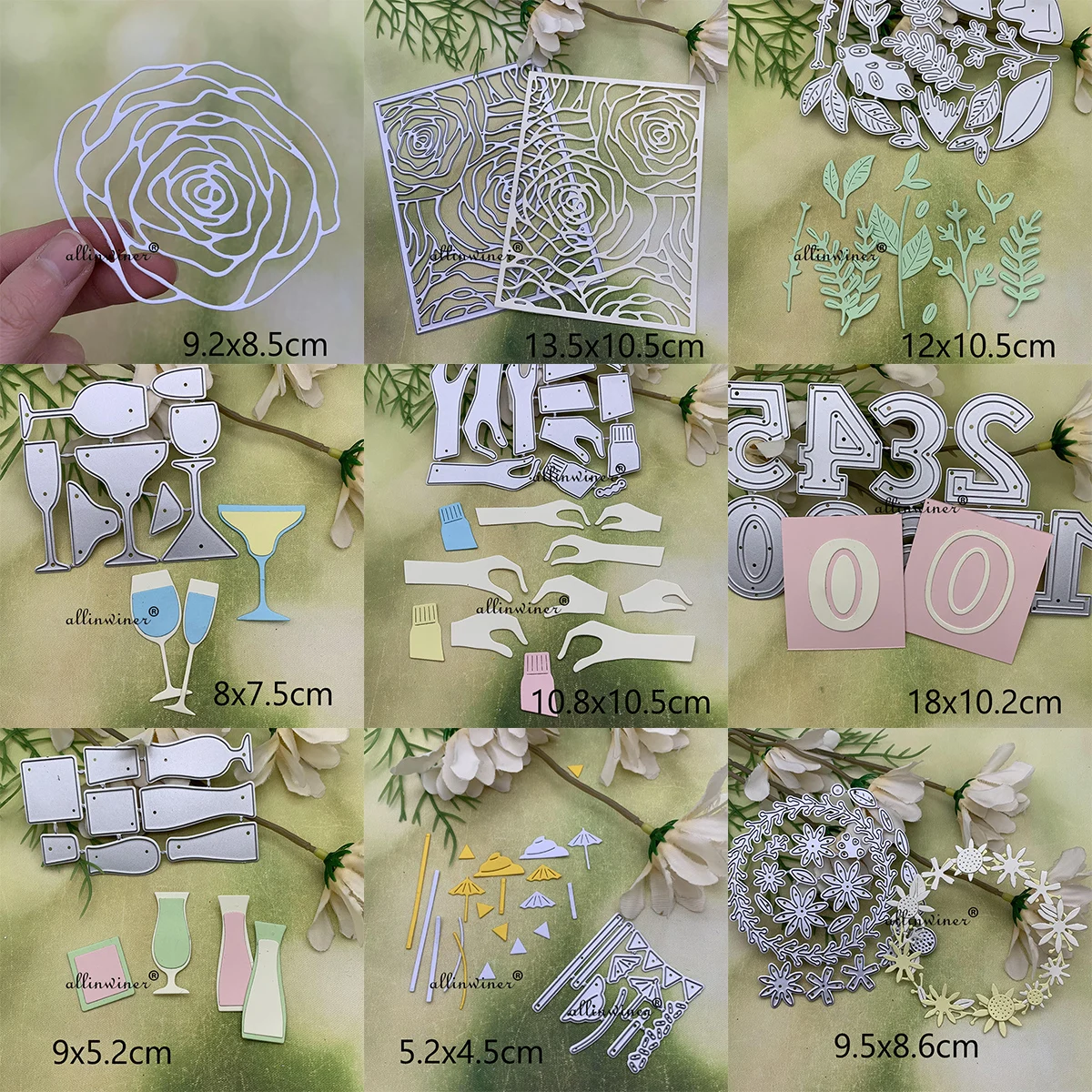 

2023 New arrival series Metal Cutting Dies for DIY Scrapbooking Album Paper Cards Decorative Crafts Embossing Die Cuts