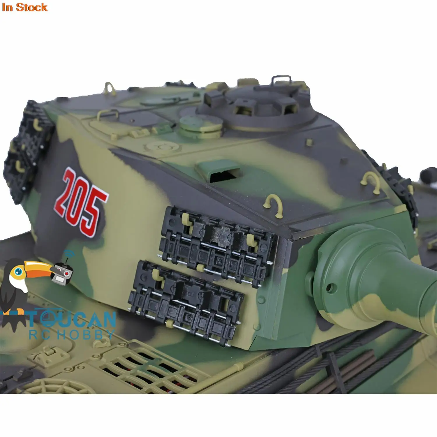 HENG LONG 1/16 7.0 2.4G Upgraded German King Tiger RTR RC Tank 3888A Metal Tracks For Boys Gifts TH17523-SMT4 3