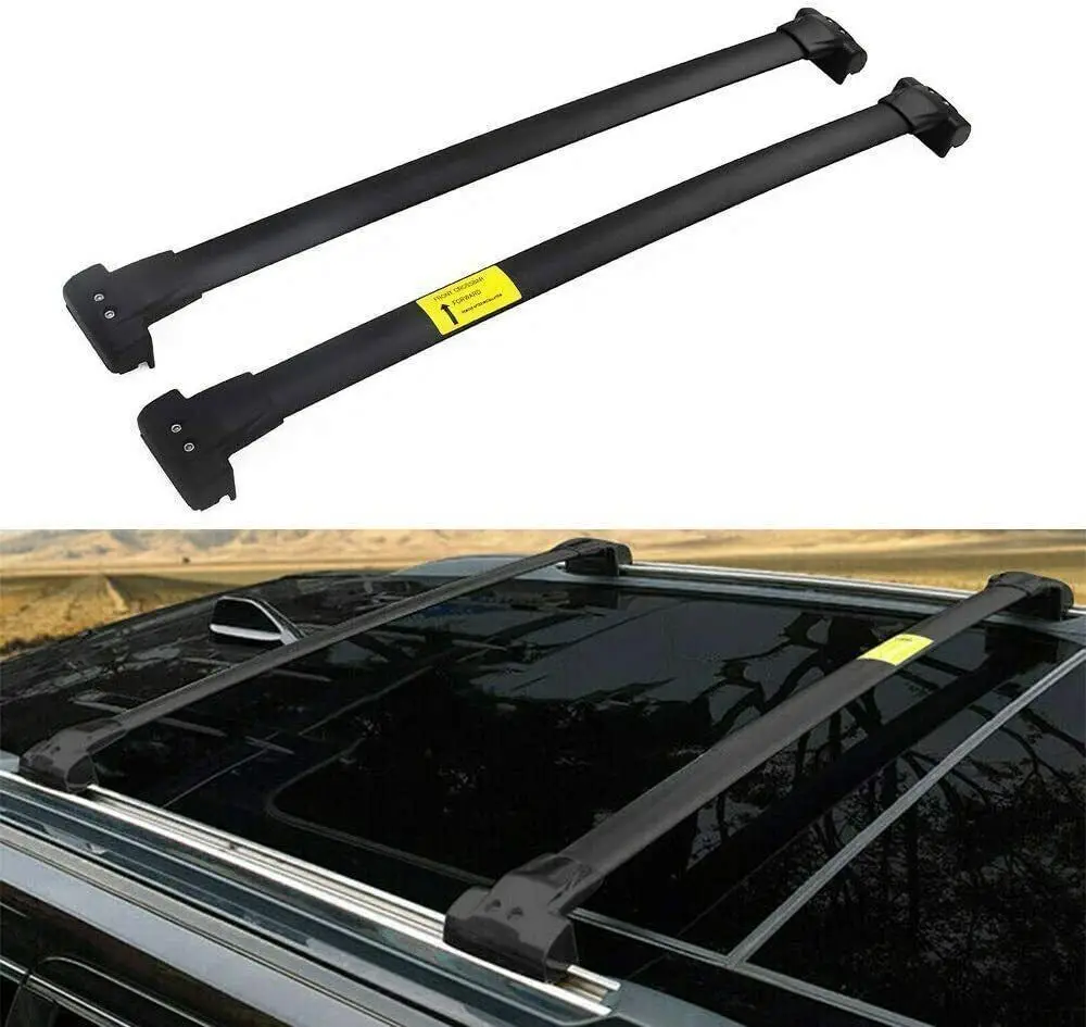 

2Pcs Roof Rail Rack Cross Bars Crossbar Fit for Jeep Grand Cherokee 2011-2020