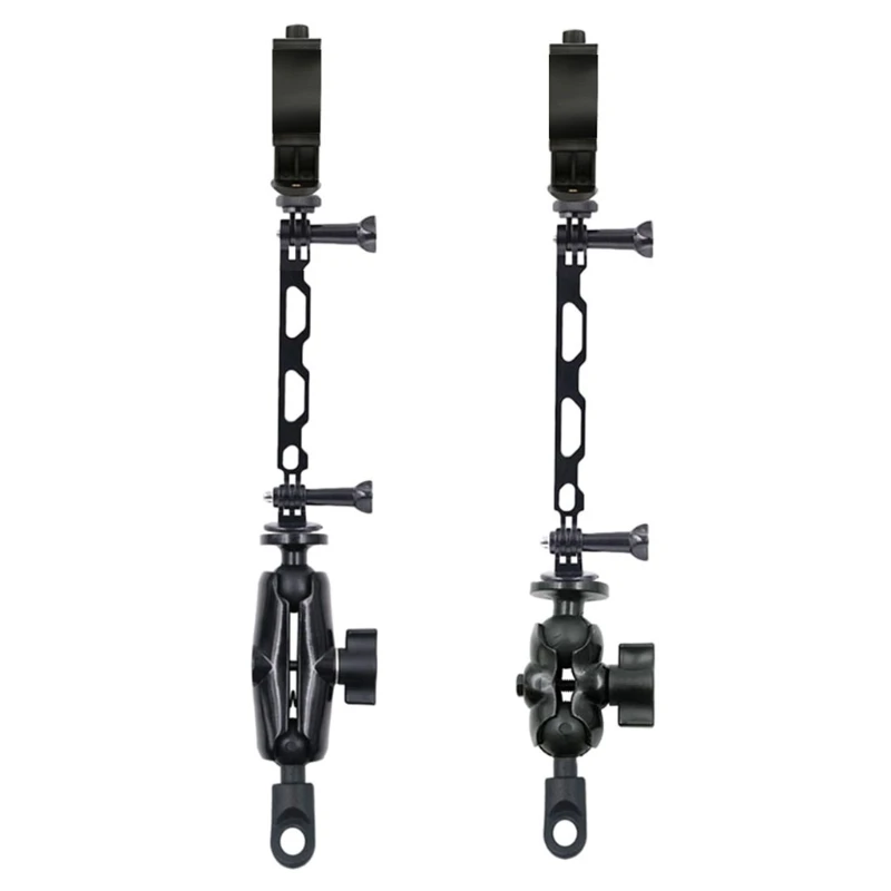 

Растягивающийся монопод для мотоцикла, крепление на руль велосипеда, кронштейн для зеркала заднего вида, аксессуары для Прямая