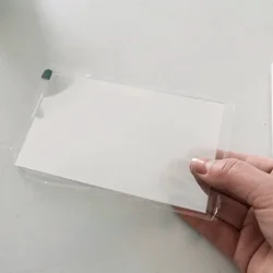 Thermal - Isolating Polarizer Glass for Projector Screen Enhancement and Repair (143x94mm)
