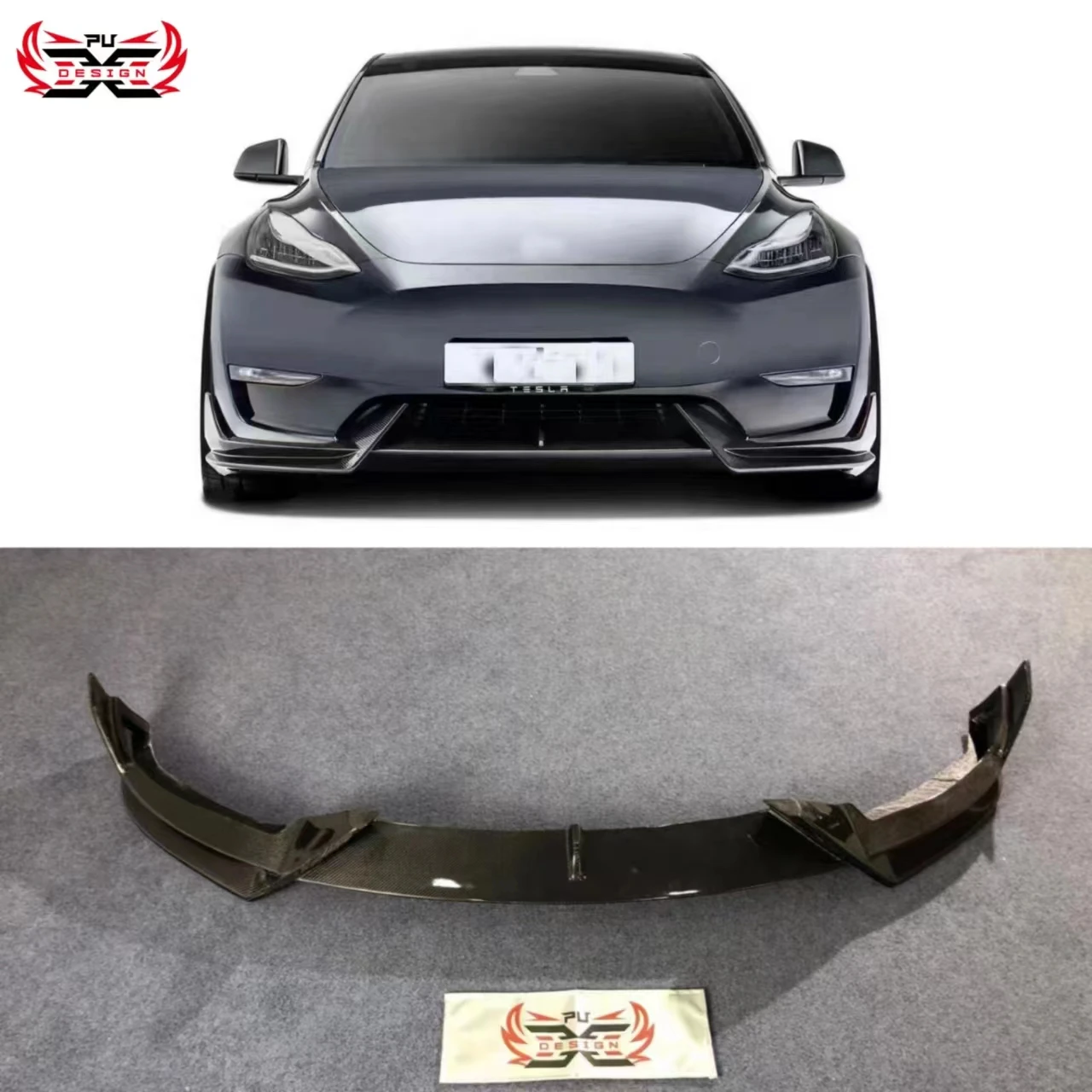 

Бампер для переднего бампера из углеродного волокна для Tesla модели Y