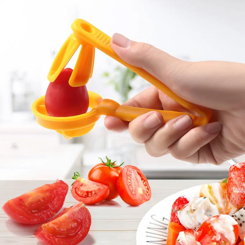 Fruit Slicer, Tomato/grape/cherry Slicer, Fruit Kitchen Decoration