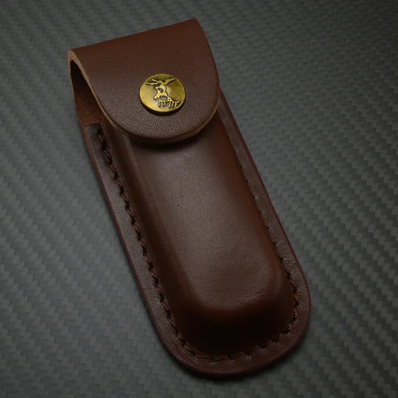 Fold Knife 1piece Tool Flashlight Belt Loop Case Holder Leather Sheath Pocket Hunt Camp Outdoor Carry Equipment pocket knives folding knife camping knives knife sheaths