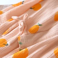 Japanese kimono dressing gown spring and autumn ladies cotton crepe cloth thin summer bathrobe home service sleepwear bath robe - Image 5