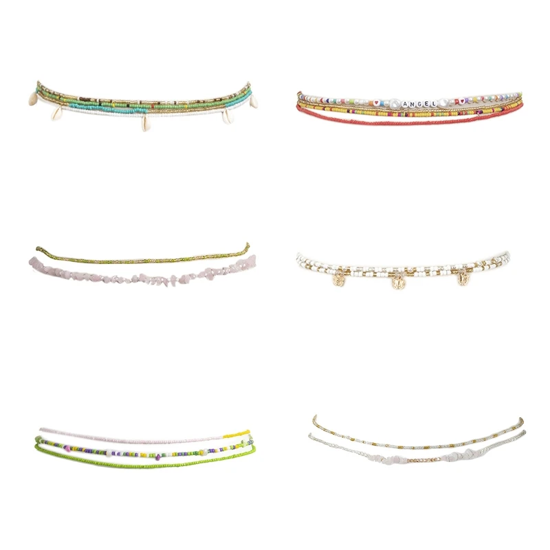 

Multi Layered Punk Waist Belly Chain Belt for Women Plastic and Mini Beaded Layered Chain Body Accessories