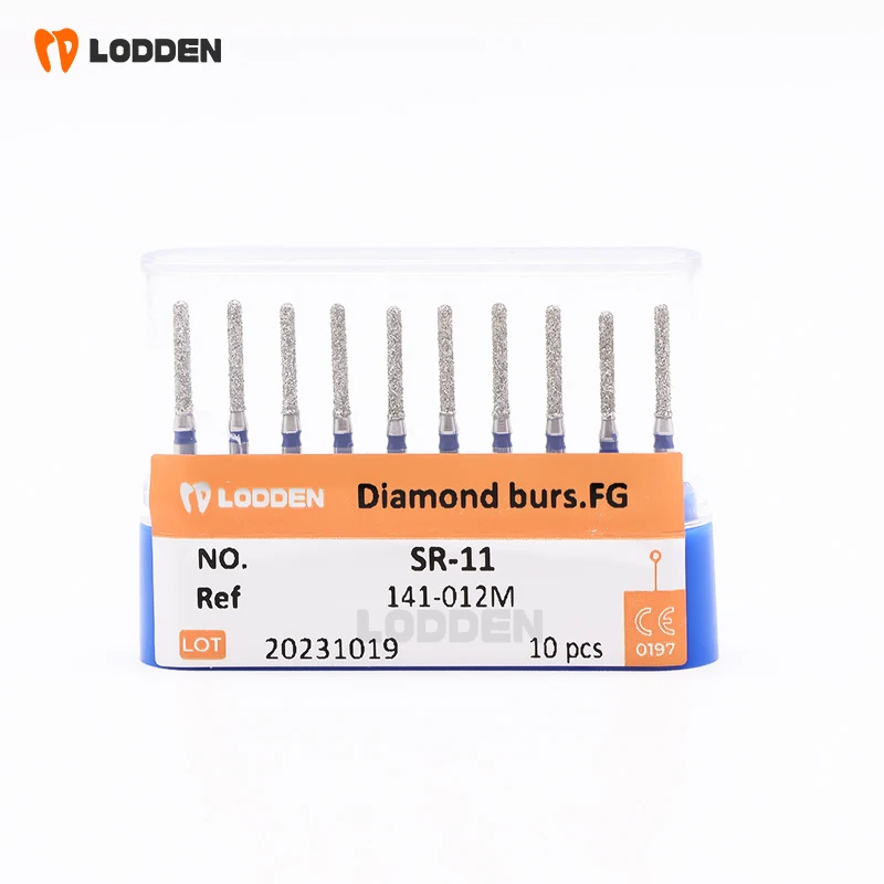 10 Pezzi Frese Diamantate Dentali FG Frese Ad Alta Velocità - Foto 7