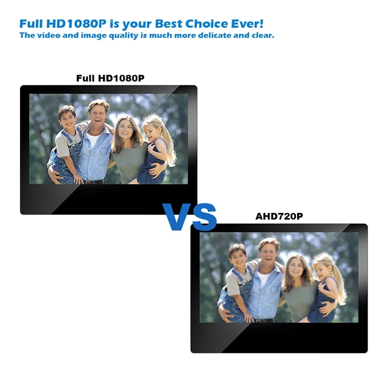 ANJIELO Metal Doorbell Video Intercom System for Home Tuya Smart Video Doorhpone