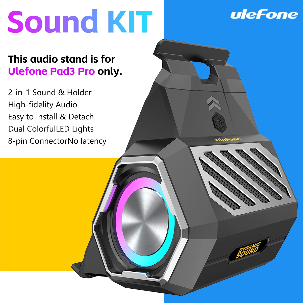 Ulefone Sound KIT for ulefone Armor Pad 3 Pro Extender Sound Speakers Stand