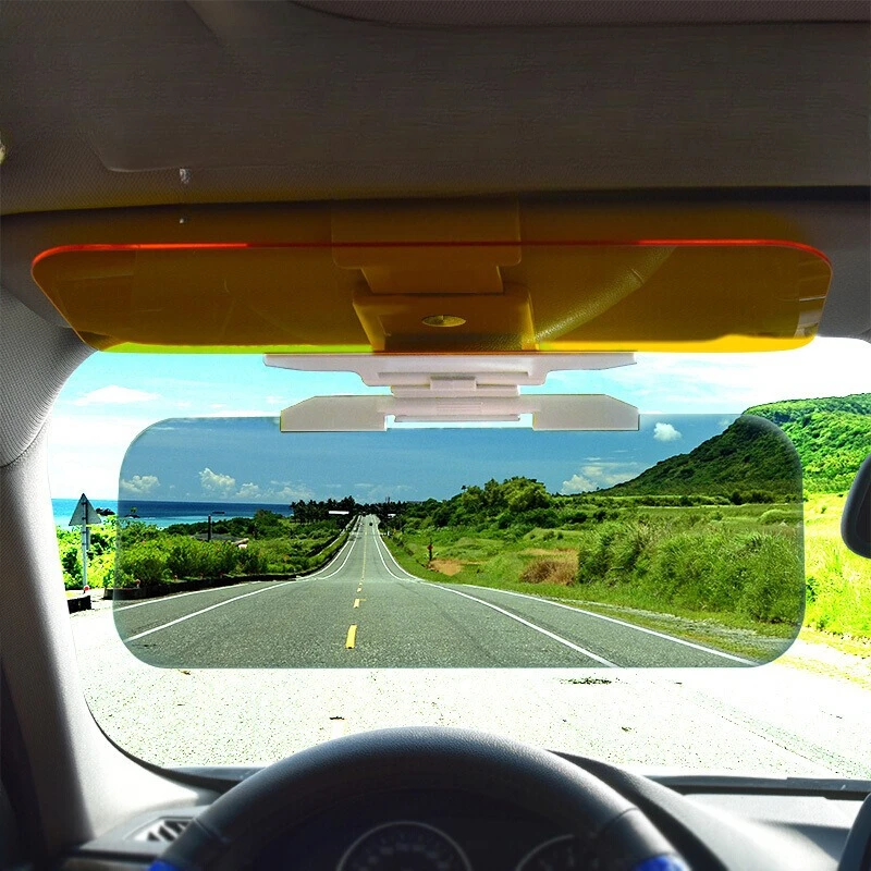 2PCS Car Sun Visor Windshield Anti-Glare Tinted Windshield