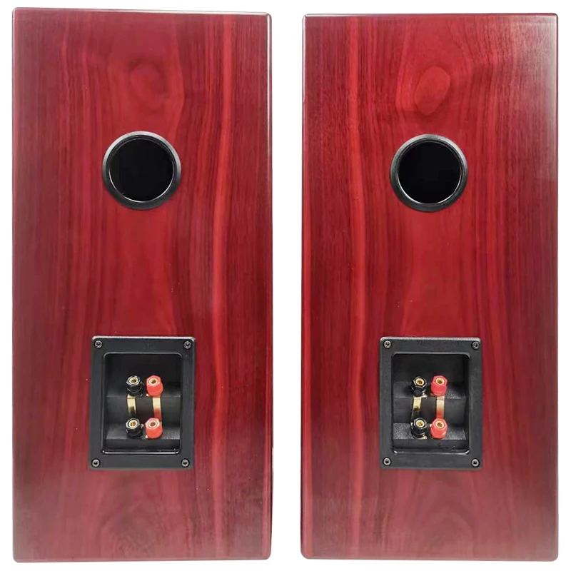 8 Inch 8 Ohm 180W 2.0 Stereo Three-Wey Passive Speaker Bookshelf Home HiFi Speakers is Suitable For Amplifier Audio