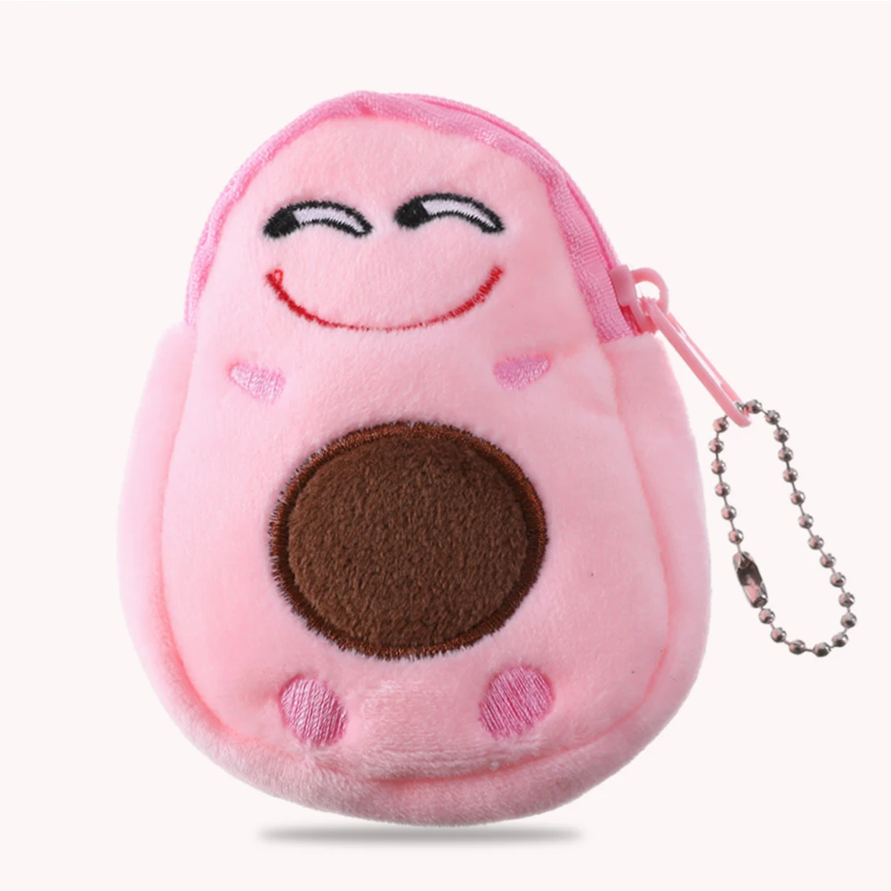 Fashion Women Avocado Fruit Avocado Shape Wallet Coin Purse Hanging Casual Ladies Small Coin Purse
