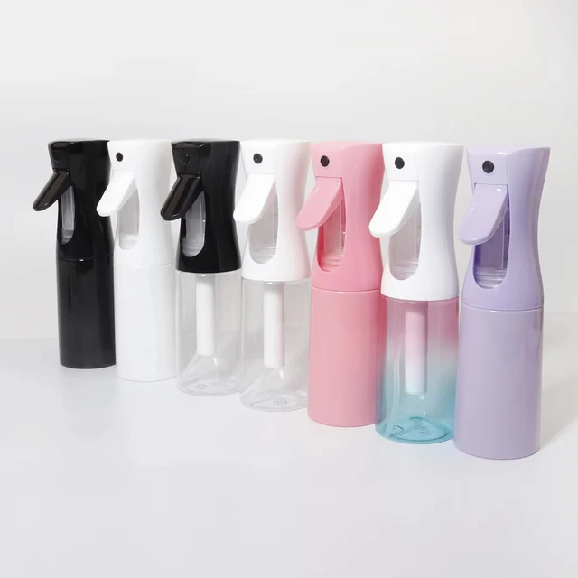 Flacon pulvérisateur continu 1 pièce-spray superfin, flacon pulvérisateur pour coiffure et salon-200ml, spécial pour perruques de vrais cheveux 1