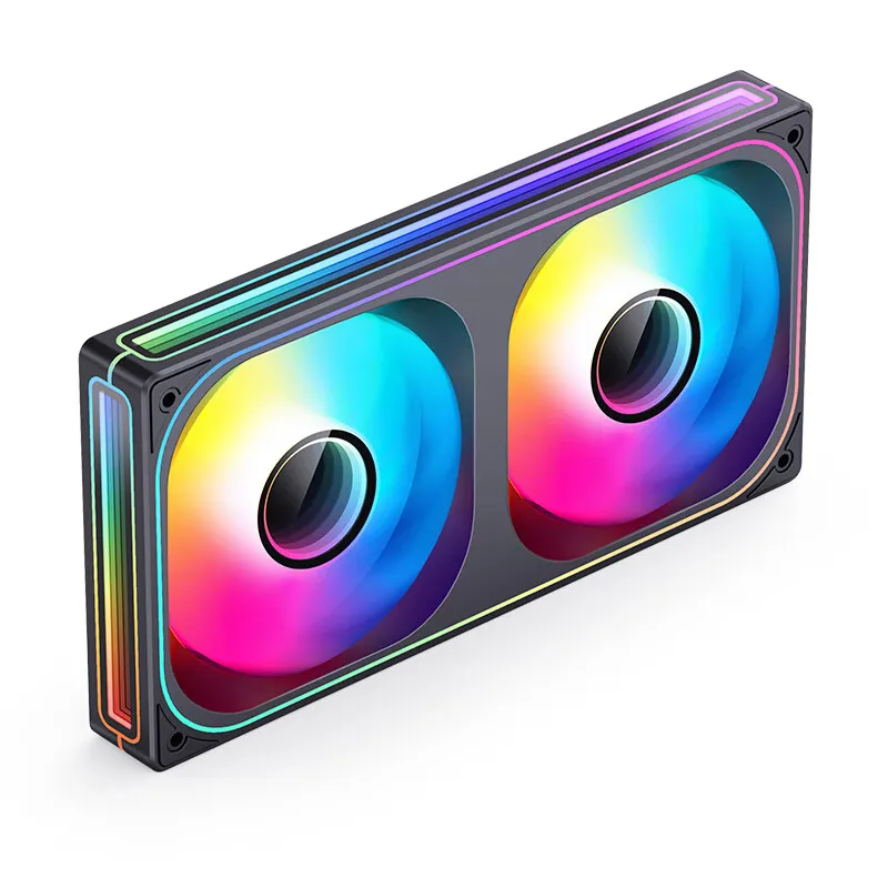 Jonsbo ZB-120/240/360 複合ケースファン 360 四面千層ミラー 120mm