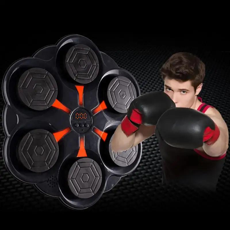 New Smart Music Boxing Machine Adult/Children Sports Fitness Boxing Trainer Home Exercise Response Training Wall Target