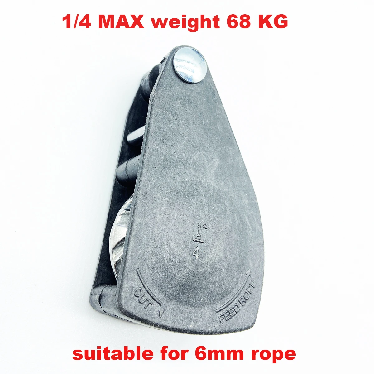 68kg 1/4 Ratchet for 6mm Rope Buckle Awning Wind Rope Tent Fastener Fixed Buckle Pulley Hangers ratchet hanger