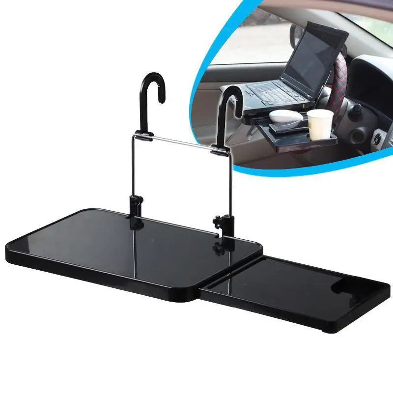 

Akzz Car Accessories Car Small Table Folding Table Car Rear Seat Computer Car Rear Seat Study Table Notebook Support