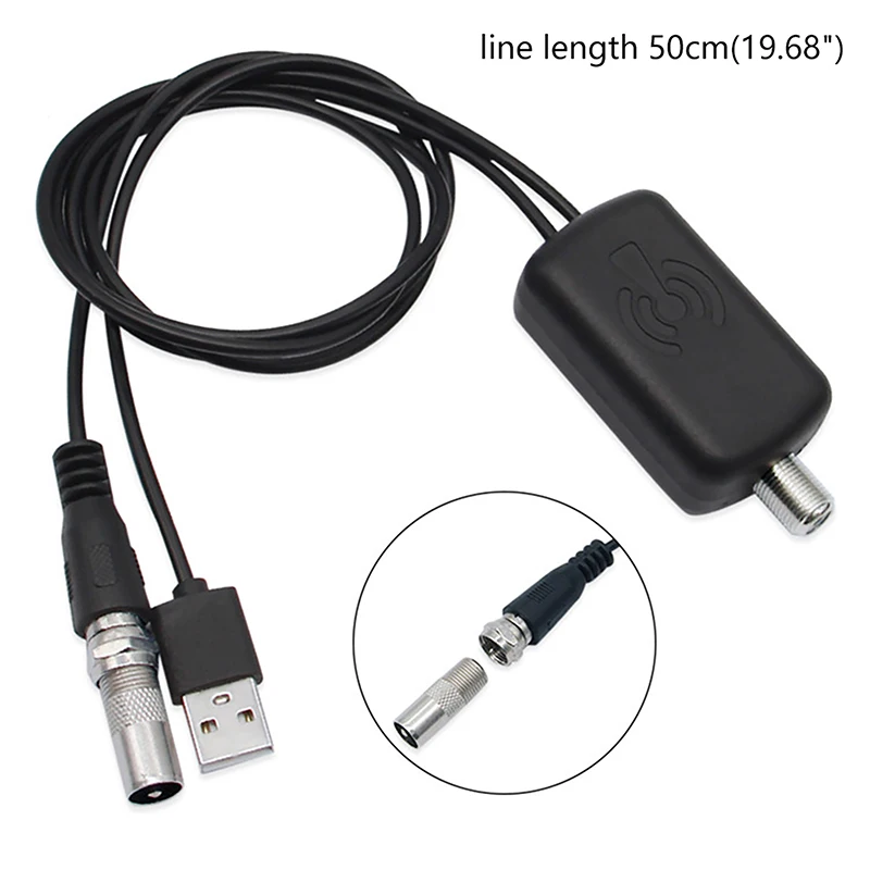 מגבר אנטנה לטלוויזיה 4K UHD HDTV - דגם בעל הגברה גבוהה ורעש נמוך