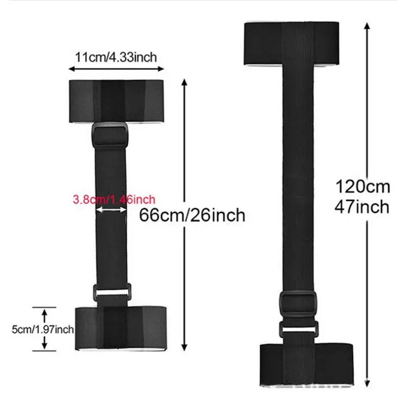 Snowboard Shoulder Strap Adjustable Ski Strap Ski Carrier Strap for Skiing Men Ski Strap Snowboard Holder Accessories 6