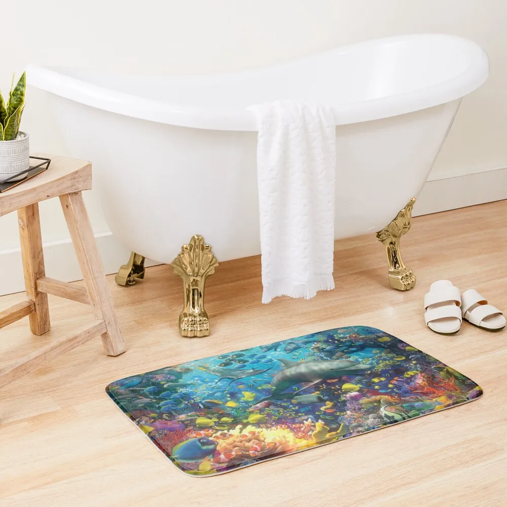 

The Red Sea Bath Mat Set Ofs In The Bathroom Mats In The Bathroom Anti-Slip Shower Mat