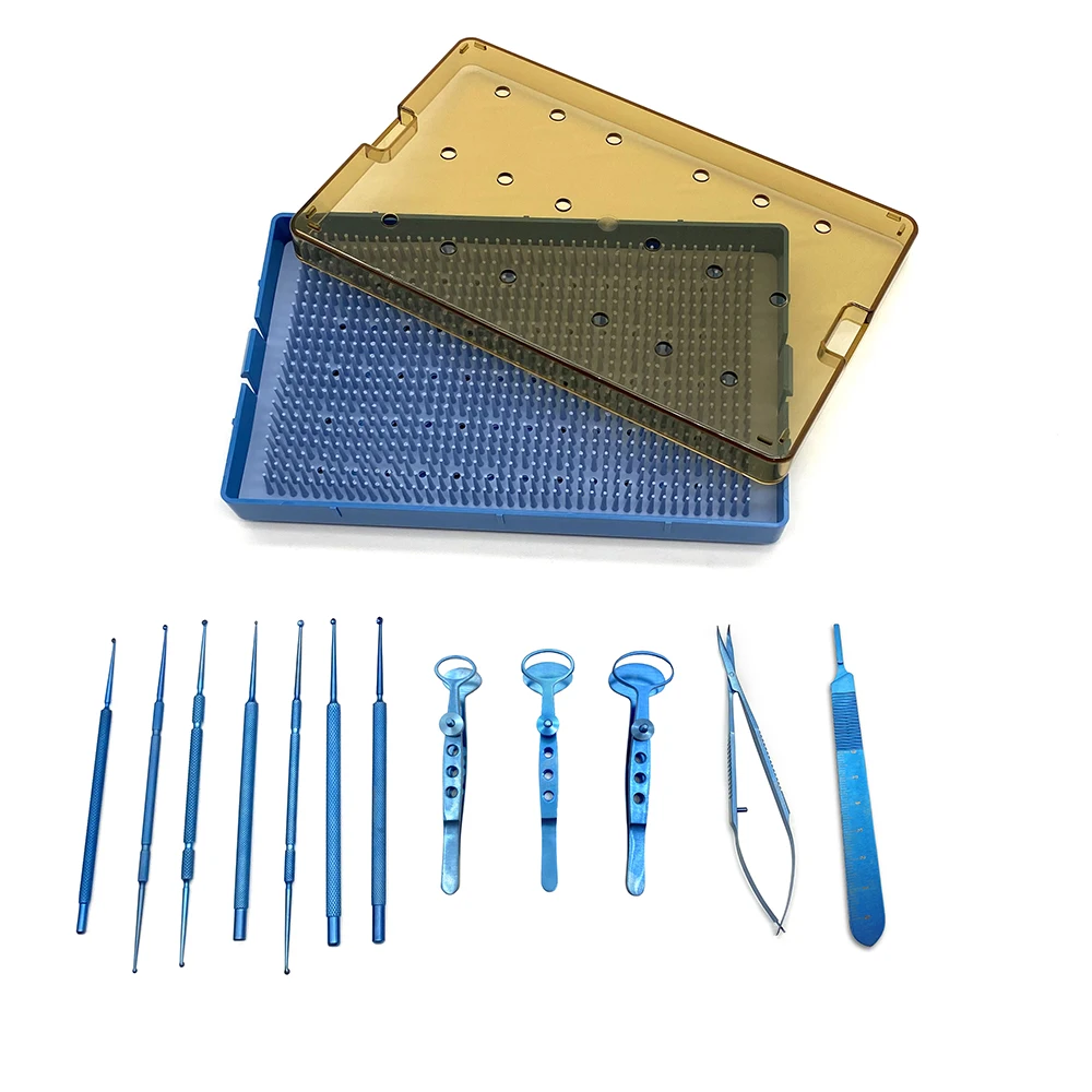 

Набор чалазиона из титановой нержавеющей стали, офтальмологический хирургический инструмент