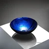 Unique Glass Bathroom Sinks for Balcony Modern Painted Transparent Basin Personalized Creative Designer Sink for Restaurant 3