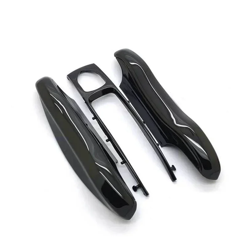 3PCS Car Smart Remote Key Case Cover Holder Shell Key Fob ABS Protective Case For Porsche Cayenne Panamera 911 992 Taycan New — view 3