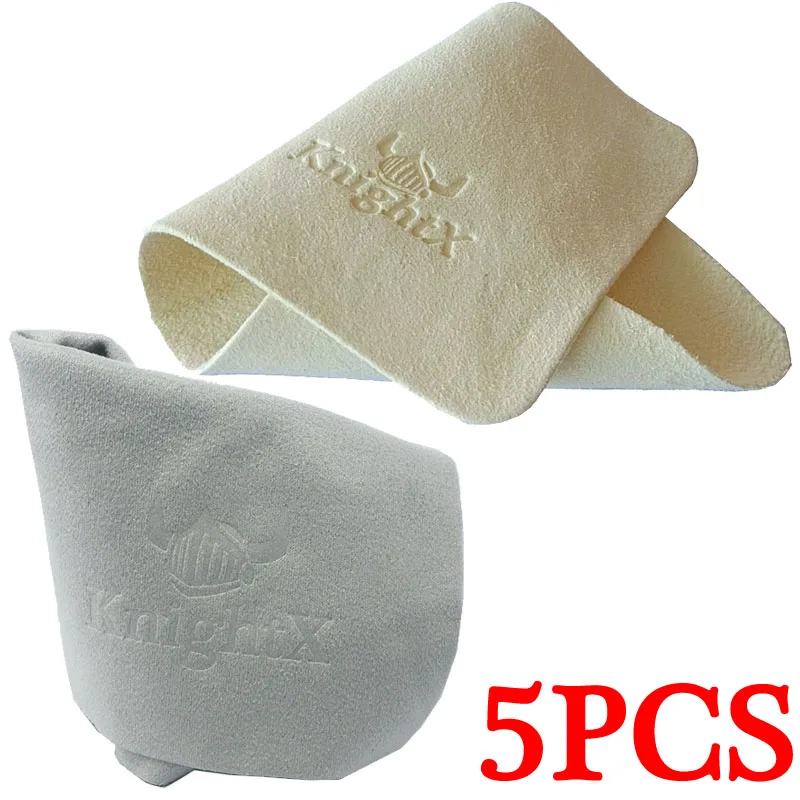 

KnightX 5pcs Glasses Cleaner Microfiber Glasses Cleaning Cloth For UV CPL ND CPL Camera Lens filter Screen Cleaning