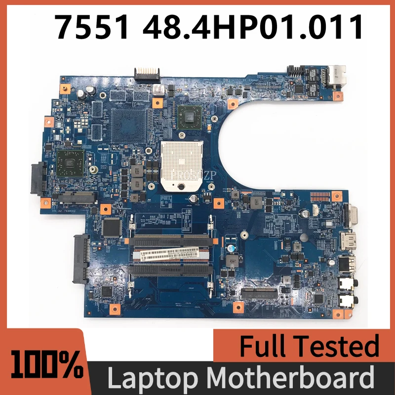 

Mainboard For Acer Aspire 7551 7551G JE70-DN MB 09929-1 48.4HP01.011 MBBKM01001 Laptop Motherboard HD5470 100% Full Working Well