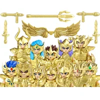 New Gold Saint Seiya Set Mini Action Figure Building Blocks Toys 2